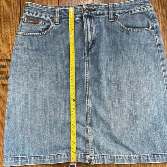 Lee Soft Jean Skirt Y2K - size 11 / 12 - Picture 9 of 9